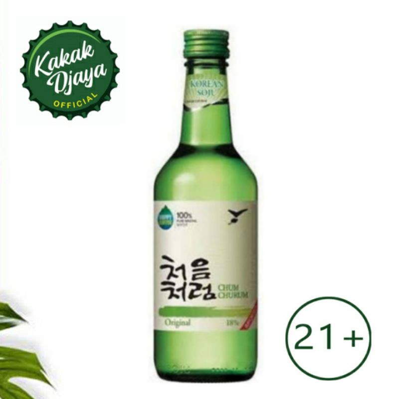 Chumchurum Original Chum Churum Original Soju Korea Original 360 ml Botol Soju Original chumchurum Korea soju Original 360ml bottle import soju