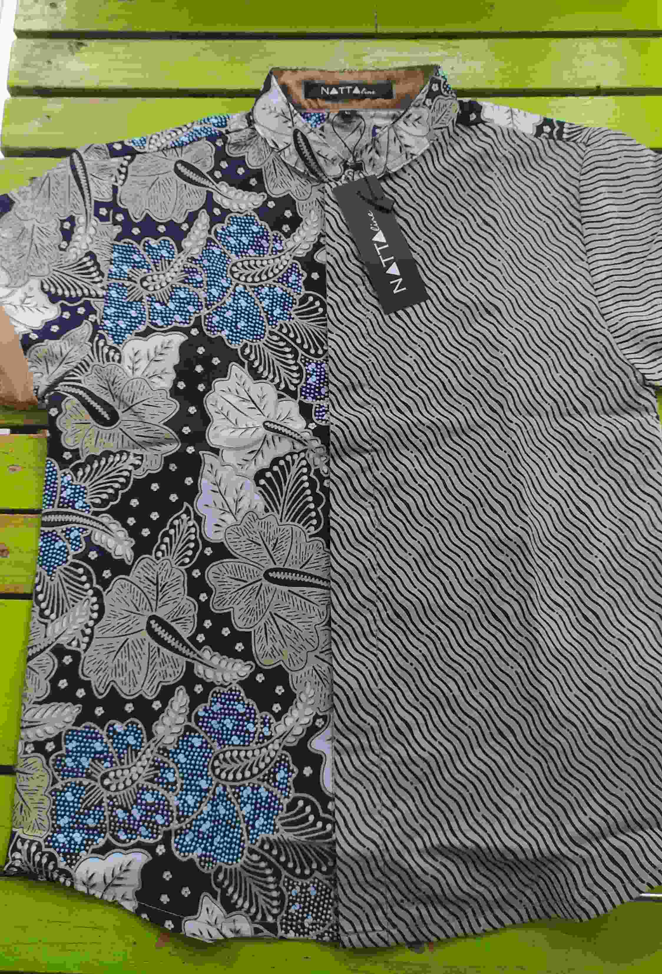 Kemeja Koko Batik Anak Lawasan Kombinasy By Nattaline