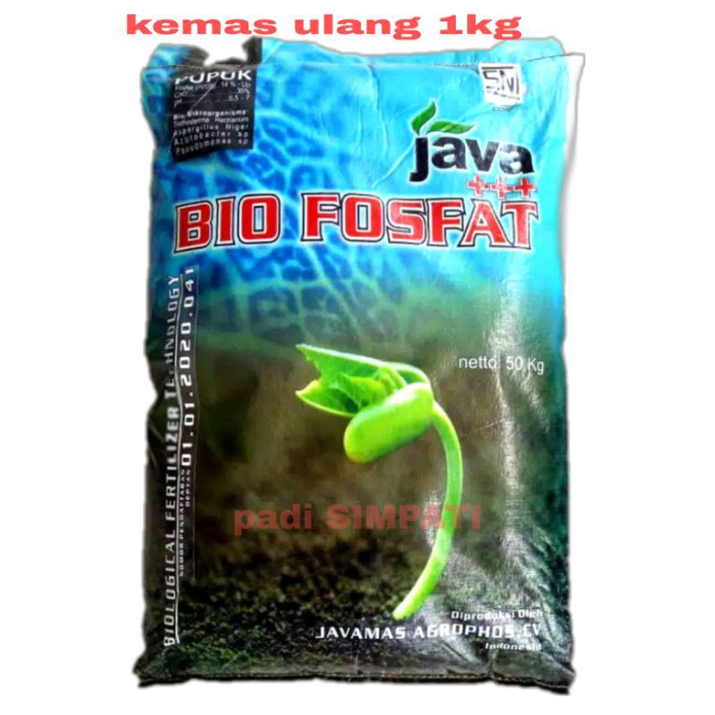 BIO FOSFAT 1KG / pupuk organik alam / fosfat Alam