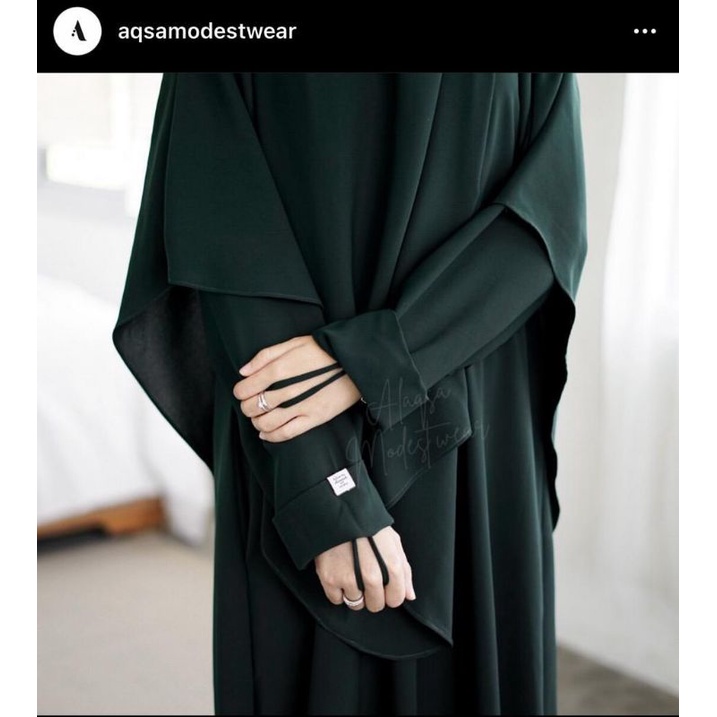 preloved asik abaya by aqsa modestwear aqsamodestwear