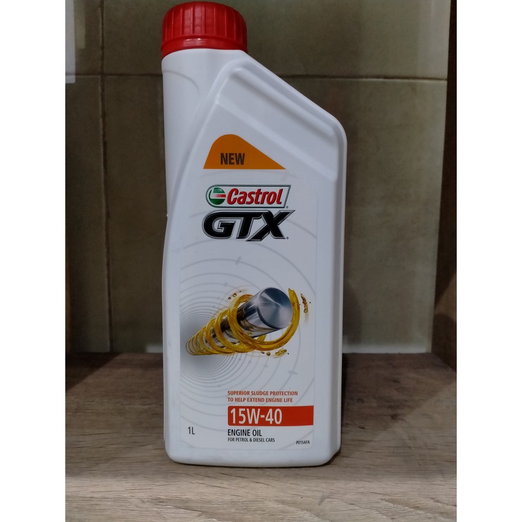 OLI MESIN DIESEL CASTROL GTX DIESEL (15W-40) 1 LITER