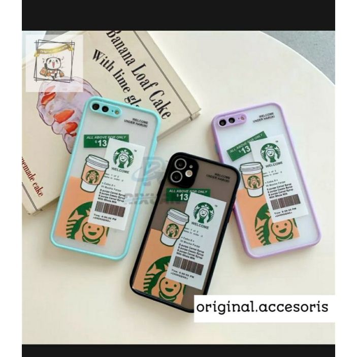 Case Motif Fuze Starbucks Oppo Realme Samsung Vivo Xiaomi Iphone