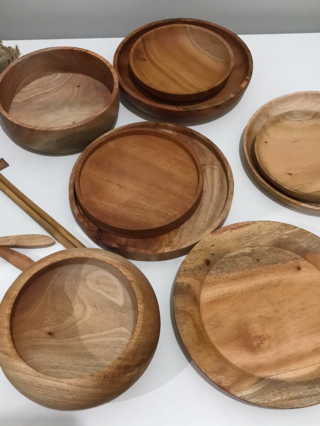 Piring Kayu Standart Premium