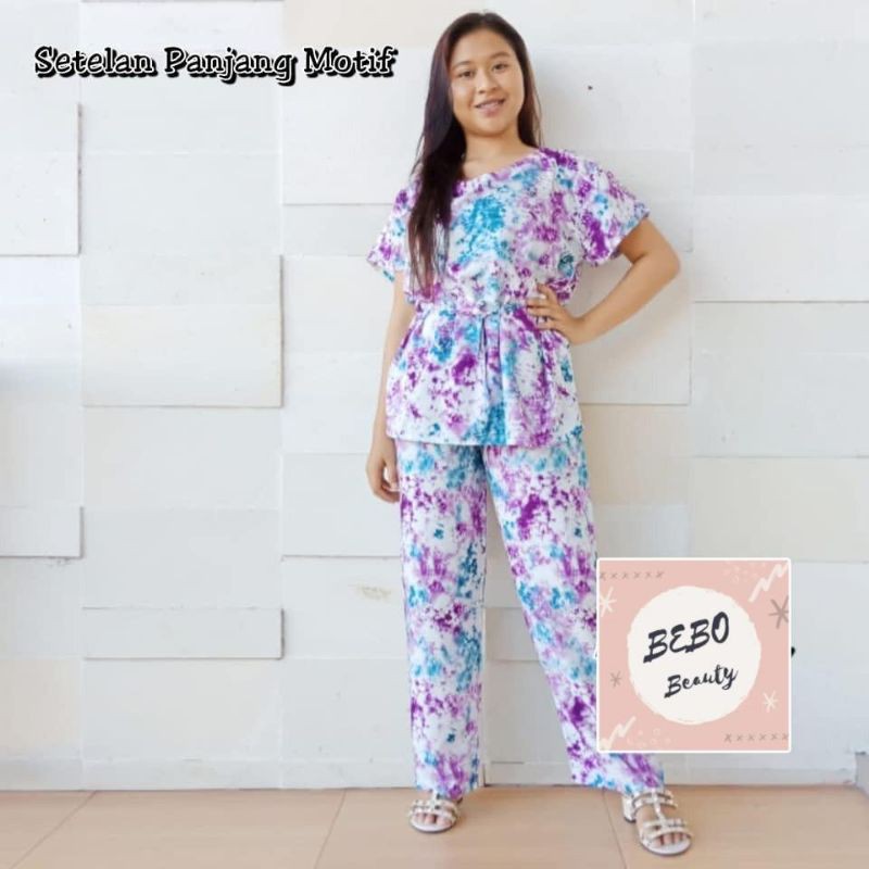 Ready Pontianak Baju tidur / Piyama Wanita Set