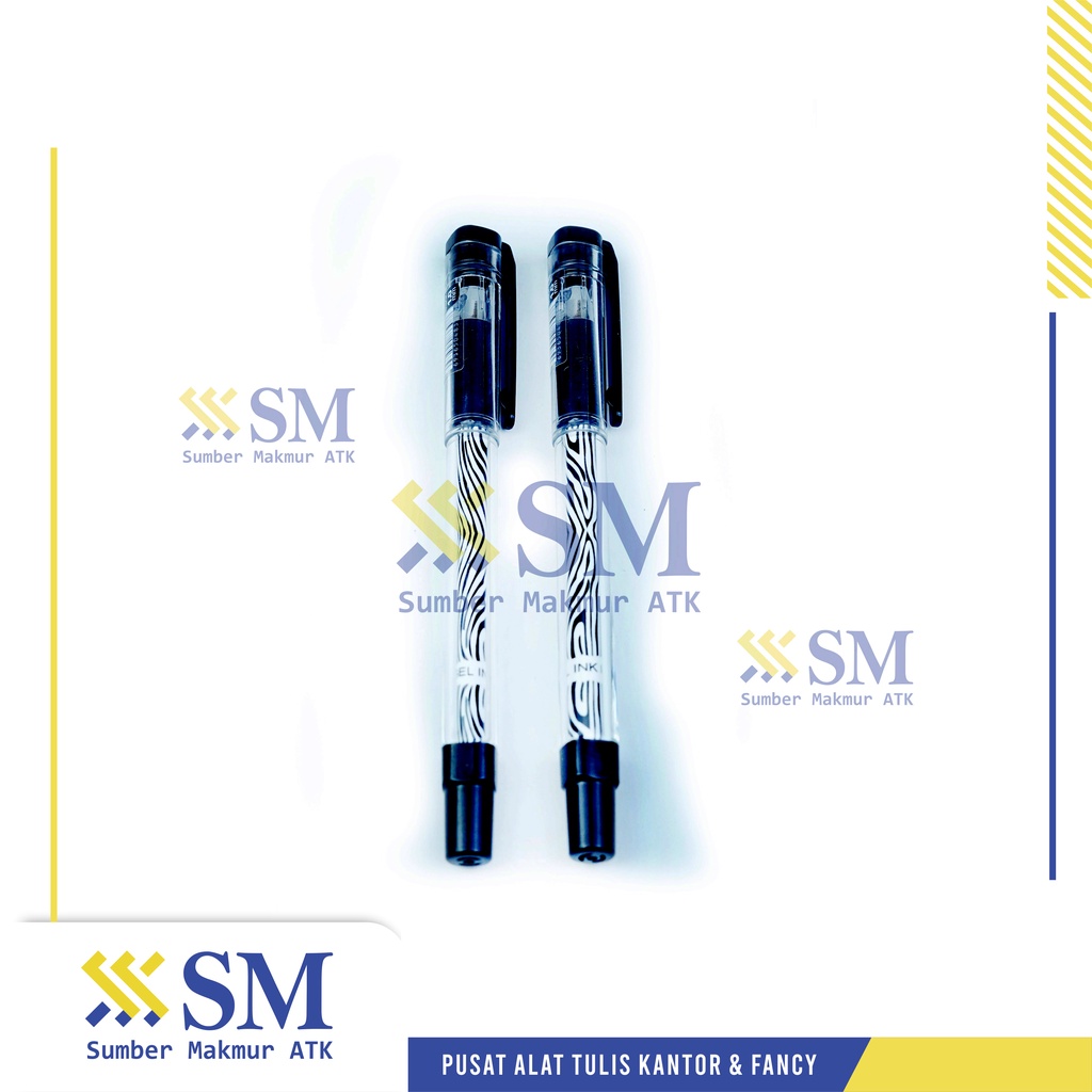 

(PAK) PULPEN / BALLPOINT TIZO TG-340 HITAM ISI 12 PCS