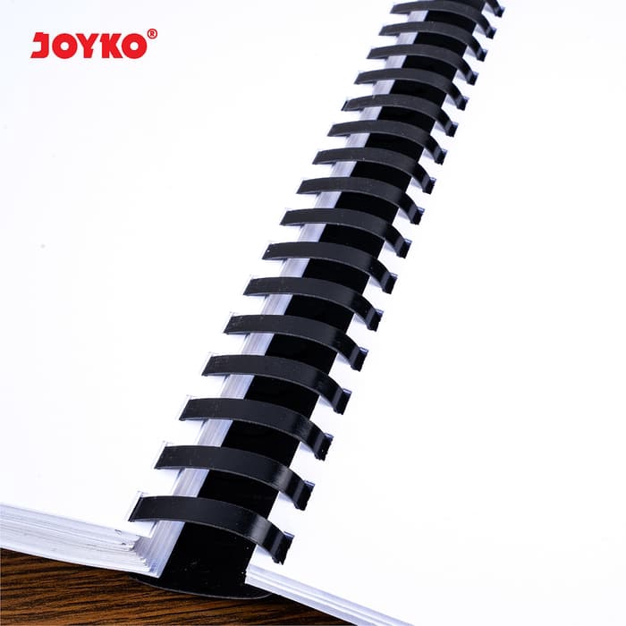 

Joyko Binding Ring Plastic Comb Spiral Jilid Oval isi 50Pcs ukuran F4 Joyko RPC-23-35
