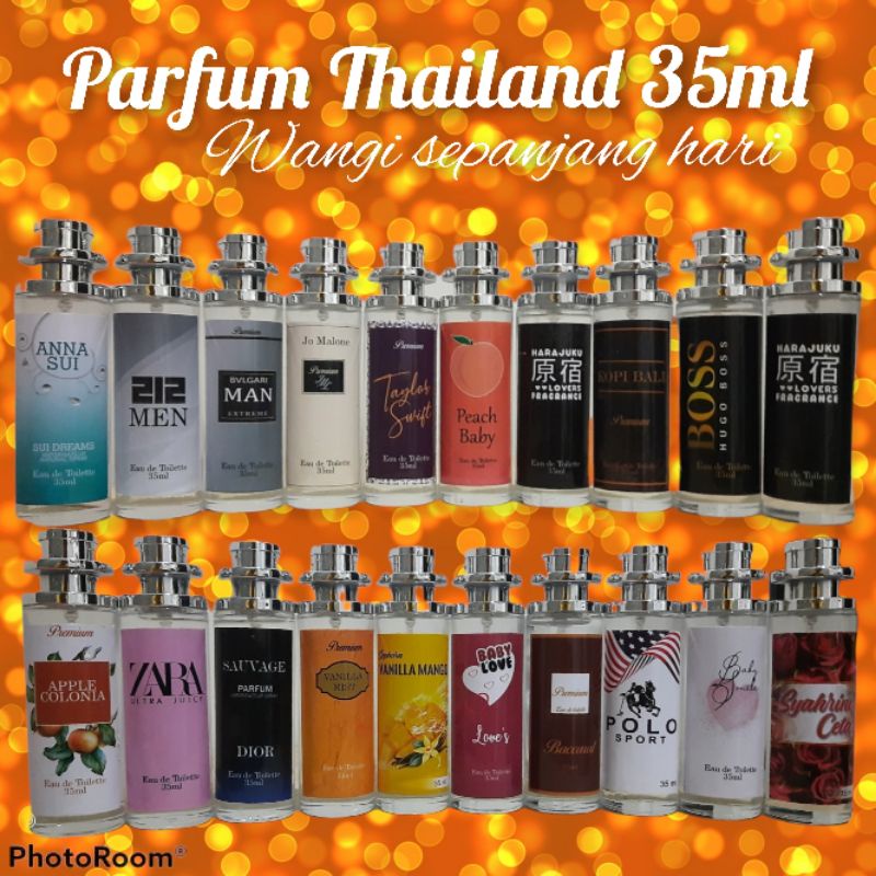 PARFUM THAILAND 35 KWALITAS TERBAIK PARFUM WANITA PRIA