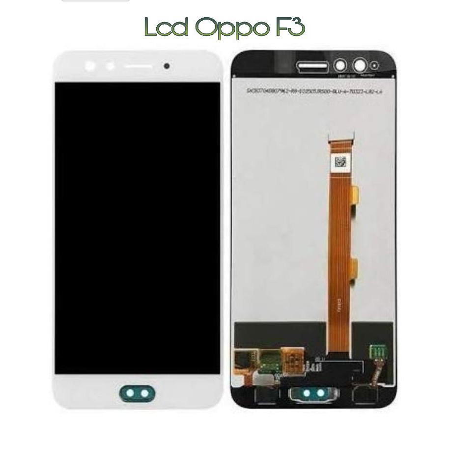 Fullset Lcd Touchscreen Oppo F3 Black White Full SET ori