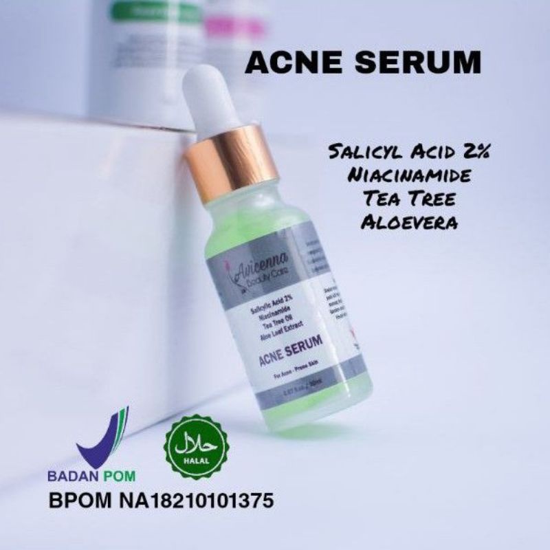 serum acne/jerawat avicenna beauty care aman bumil busui BPOM halal