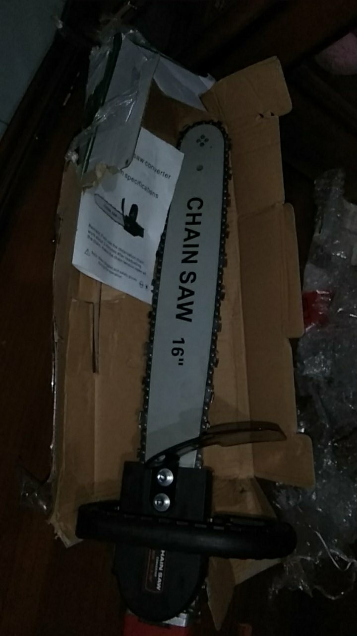 Adaptor Gerinda Mini Chainsaw Chain Saw 16inch