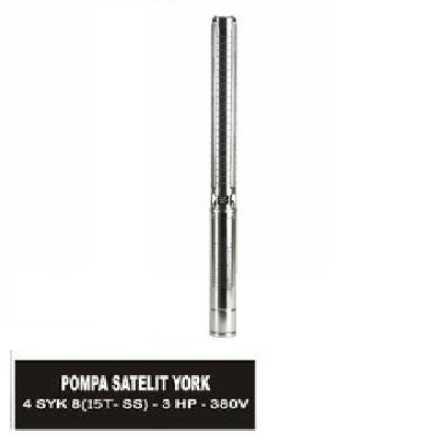 POMPA AIR SUBMERSIBLE YORK 4 SYK 8 - 15 T ATAU YORK SP 3 PK SS 3 PHASE