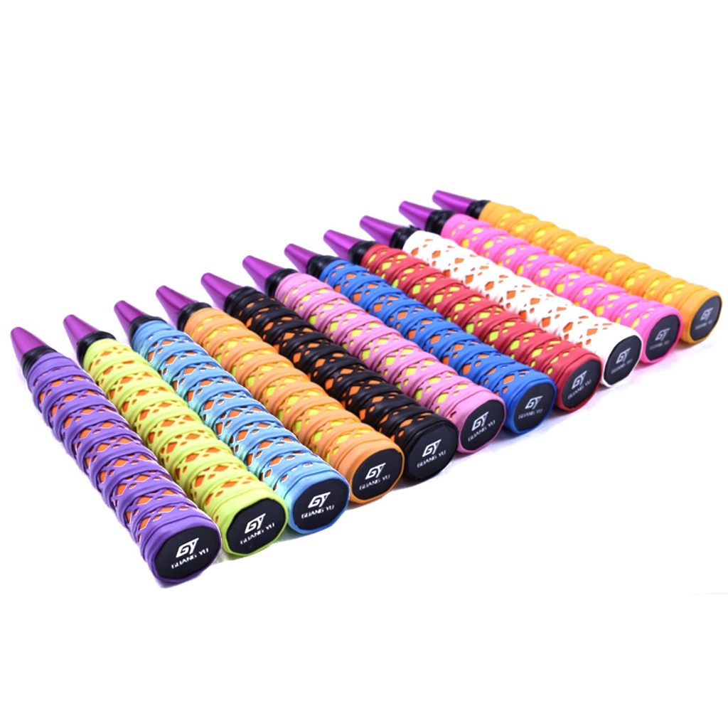 Grip Raket Badminton Dua Warna Anti selip Import GuangYu