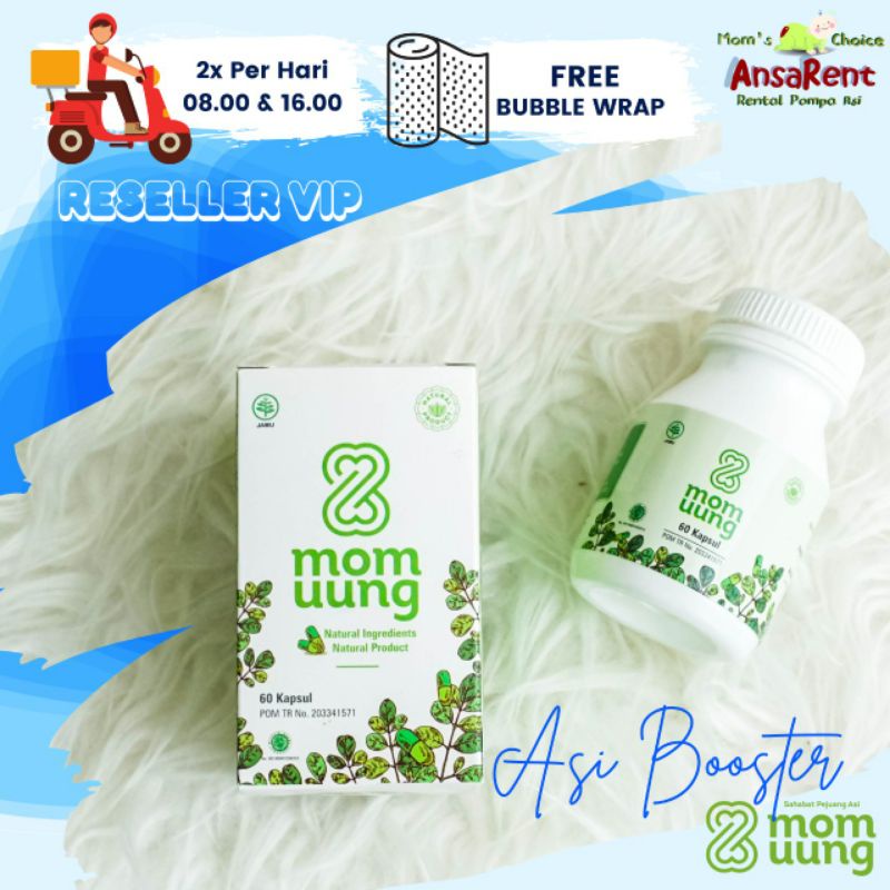 Mom Uung / Booster ASI MomUung / Momuung Brebes Mom Uung Jateng / Kelorcap Mom Uung /30 Mom Uung 60