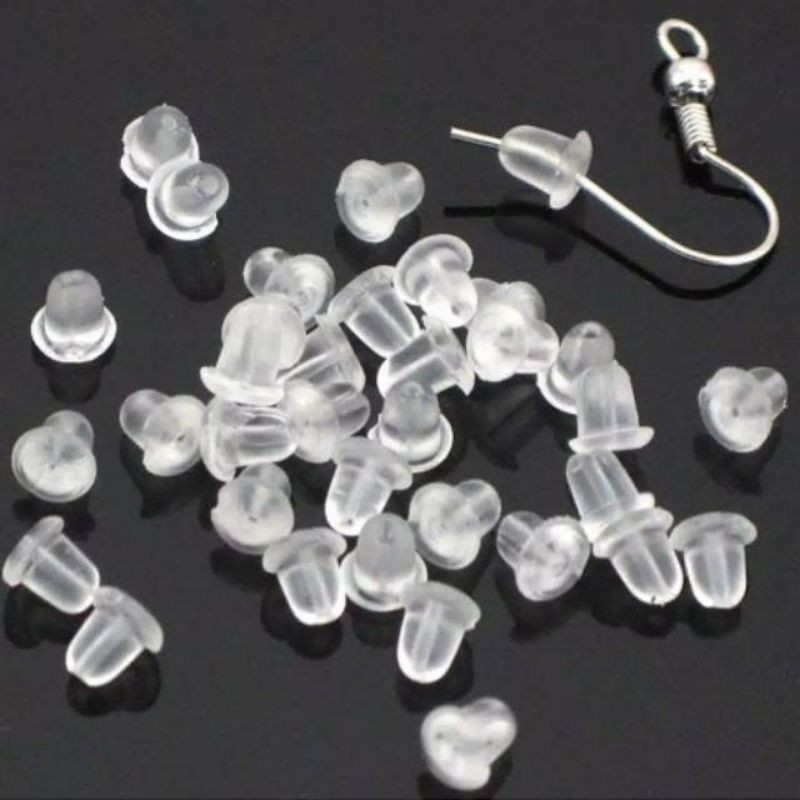 karet stopper penahan anting belakang / back earring