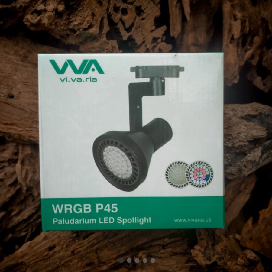 VIVARIA P45 WRGB LAMPU PALUDARIUM 45W + FITTING AQUASCAPE AQUARIUM