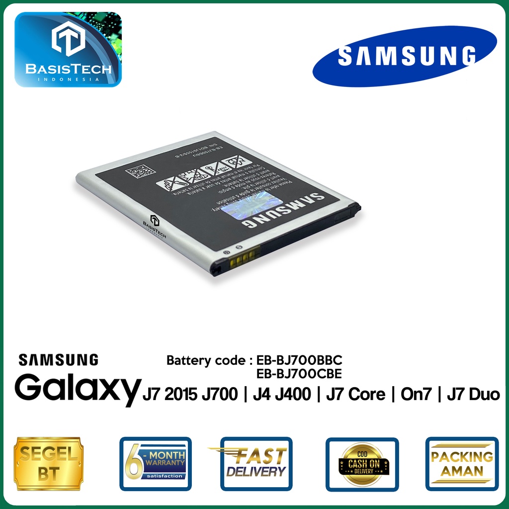 BATERAI SAMSUNG J7 J700 - J4 J400 - J7 CORE - On 7 - J7 DUO - EB-BJ700CBE - ORI99