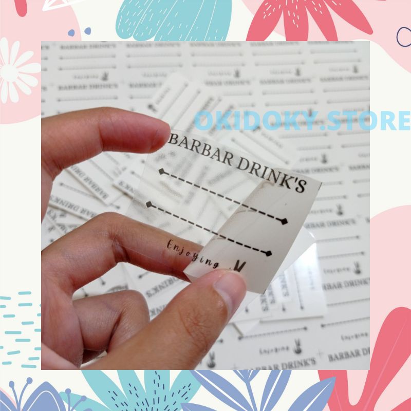 

CETAK STIKER TRANSPARAN A3+ | STIKER ANTI AIR | STIKER CUTTING