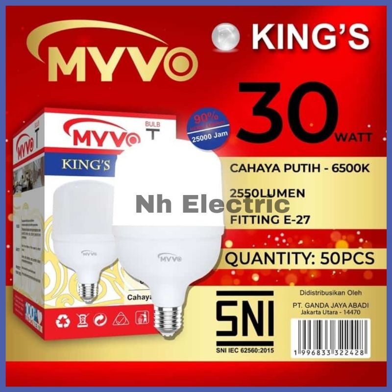 Lampu Led Myvo King 30 Watt - Led 30w Myvo King - Led Capsul 30w Myvo King