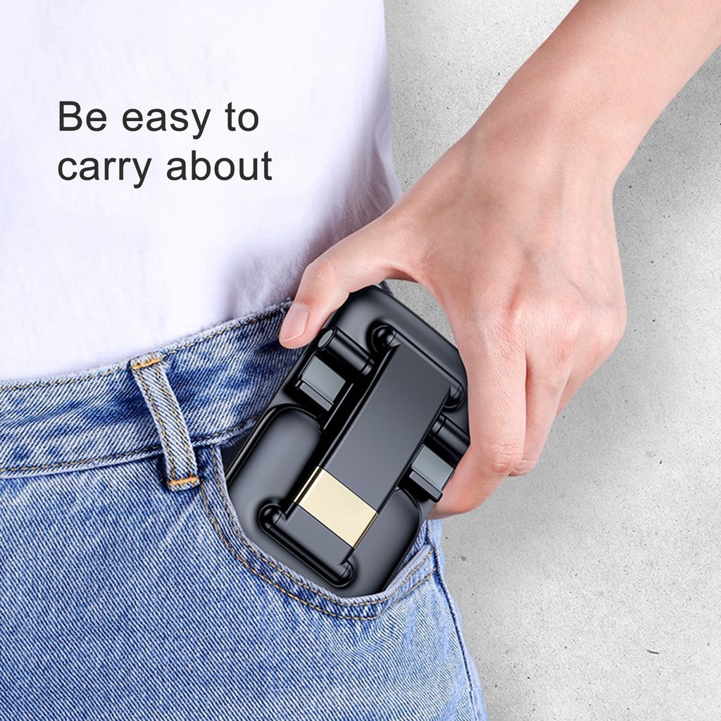 Holder Hp Stand Universal Folding Desktop phone holder Folding Phone Stand Lazypod Handphone Tablet Universal