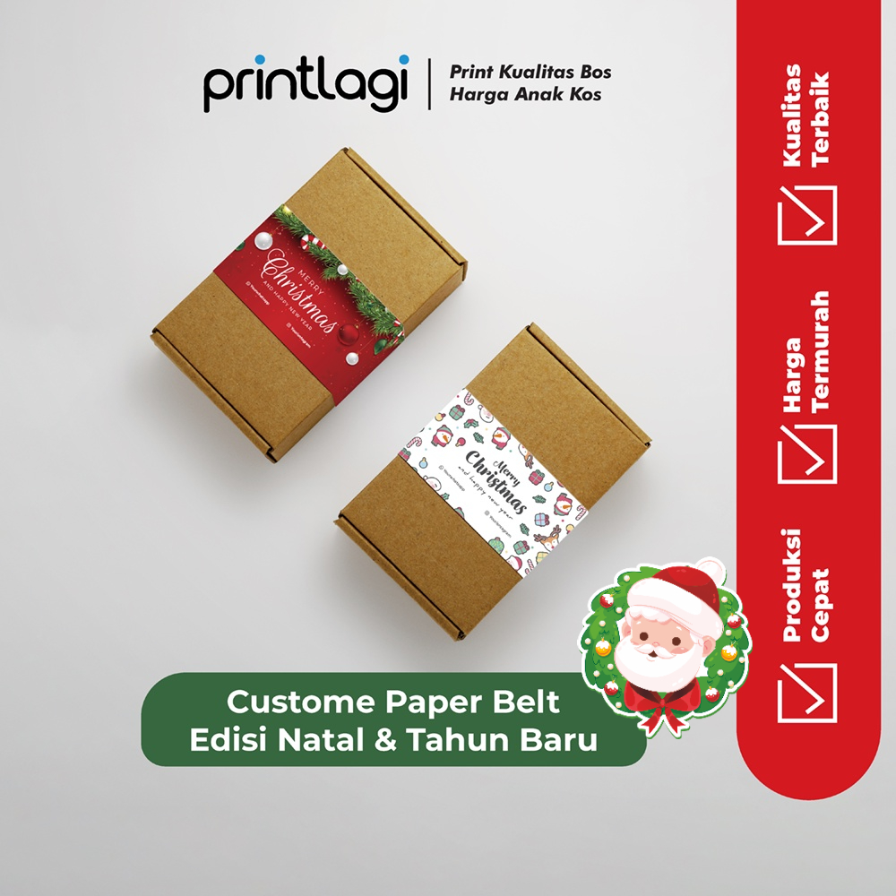 

Paper Belt / Sleeve Natal / Sleeve Box Hampers Natal