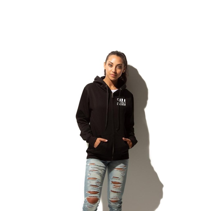 Jaket Hoodie Sweater Sara Wijayanto Diary Misteri Sara Sweatshirt Zipper