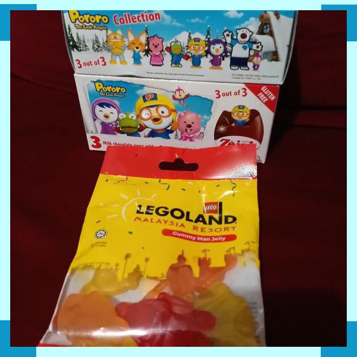 

Legoland Gummi Man Lego Jelly Candy Halal Permen Gummies Rare Import
