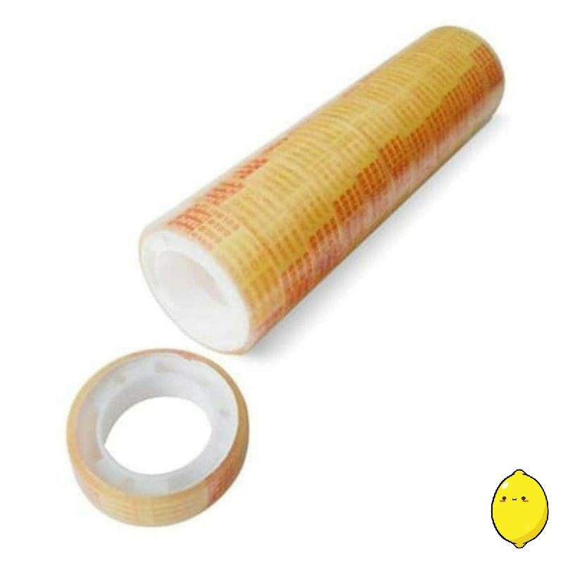 

Goldtape Isolasi Kecil 1/2 Inch x 10 Yard/ Selotip Kado Bening