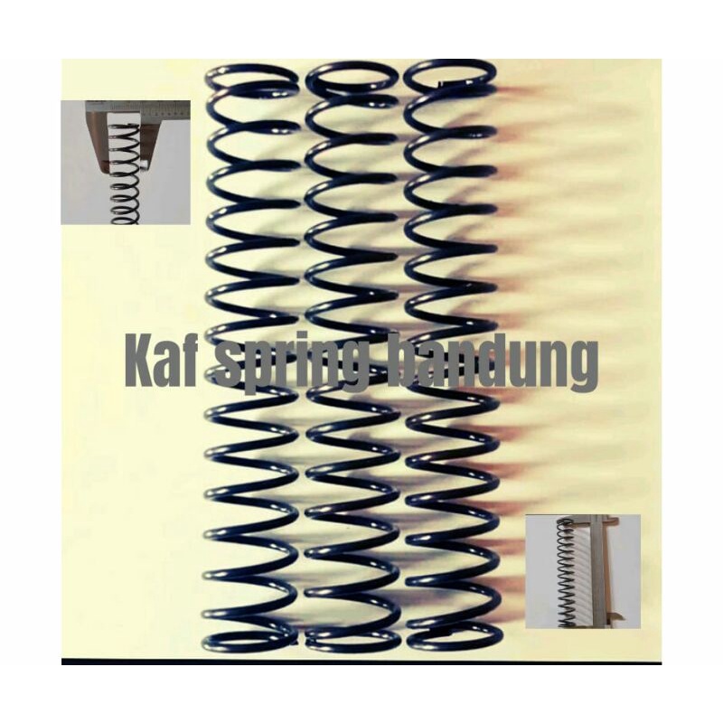 per spring tekan kawat 2mm panjang 10 cm od 13mm