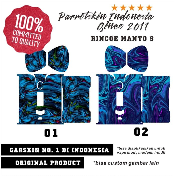 

Tk62 jsb62 Garskin Skin sticker Manto S abstrak Edition sticker warp