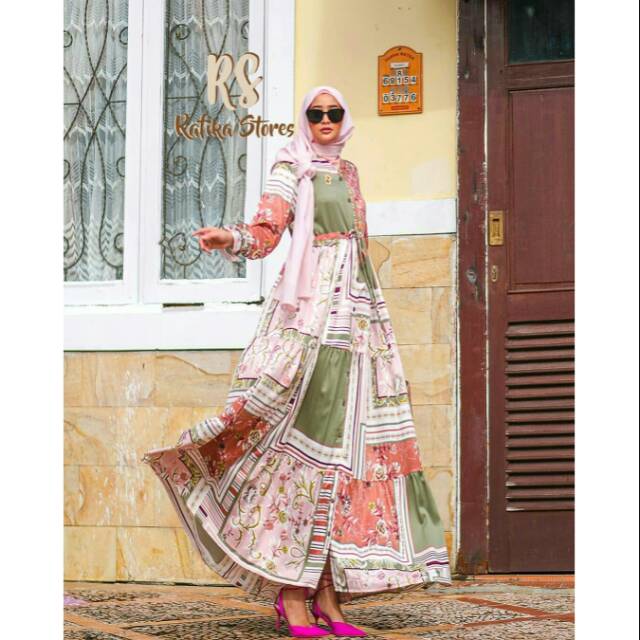 SAKILA DRESS BY RAFIKA STORES ORIGINAL