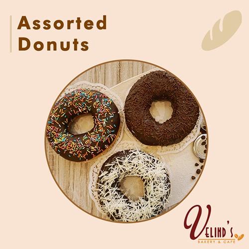 

Assorted Donut/Velind's Bakery/Donat Kampung