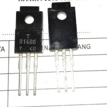 D1406 2Sd1406 D 1406 2Sd 2 Sd1406 Tr Original Transistor To220 To-220 Pcmelebik54 Segera Beli