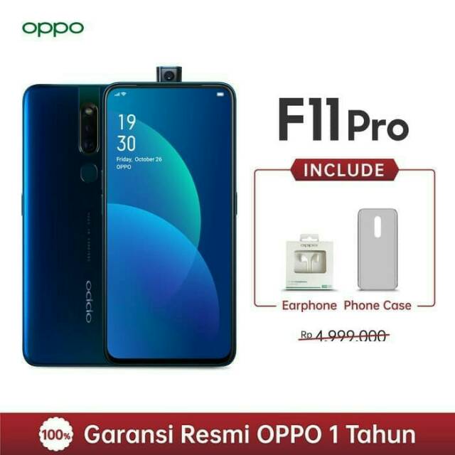 OPPO F11 PRO RAM 6GB GARANSI RESMI