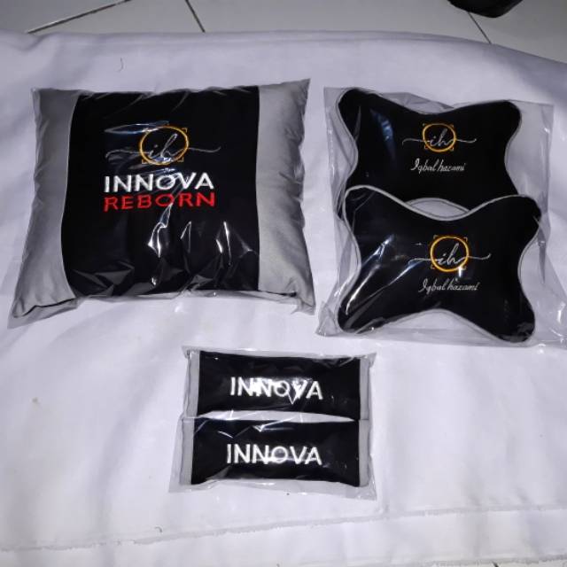 Bantal mobil toyota innova reborn custom bantal custom