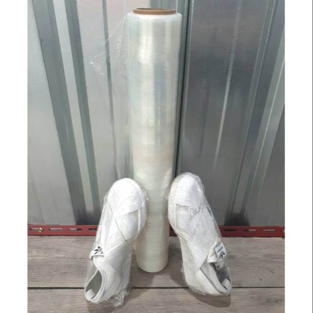 Plastik Pembungkus Sepatu untuk Wrapping Koper Stroller Tas