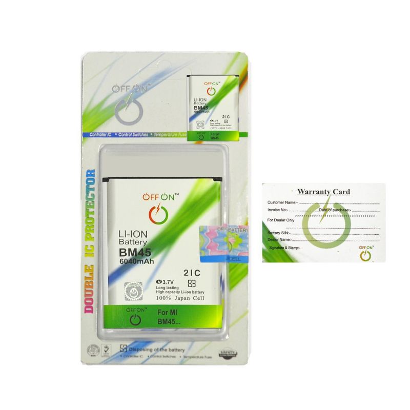 Bateri Double Power Xiaomi Redmi Not 2