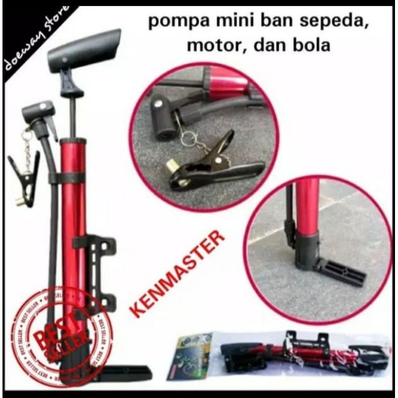 Pompa Sepeda / Pompa tangan mini KENMASTER