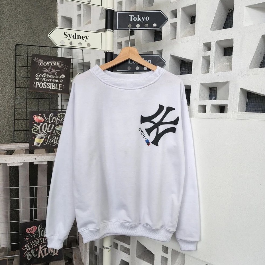 Sweatshirt NYCH Bahan Pleece Korean Style Terbaru