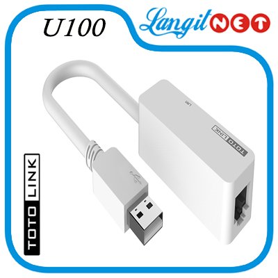 TOTOLINK  U100 USB 2.0 TO RJ45 10  100Mbps