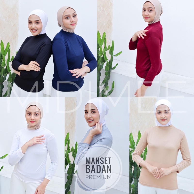 MANSET KAOS WANITA / Baju muslim / inner wanita / turtleneck / Atasan baju