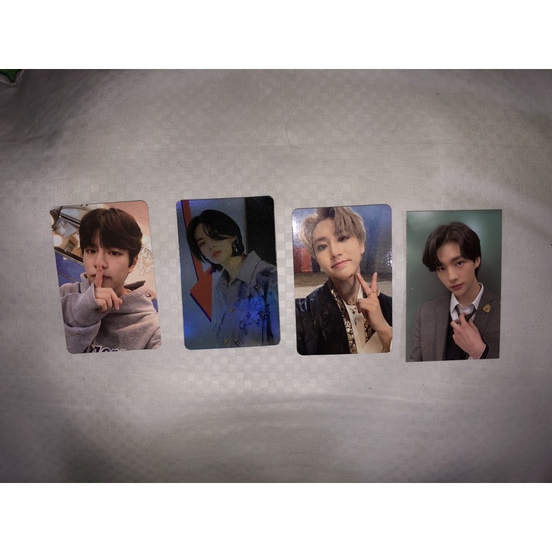 photocard pc stray kids Hyunjin limited go live, han jisung noeasy, seungmin ds double side noeasy, 