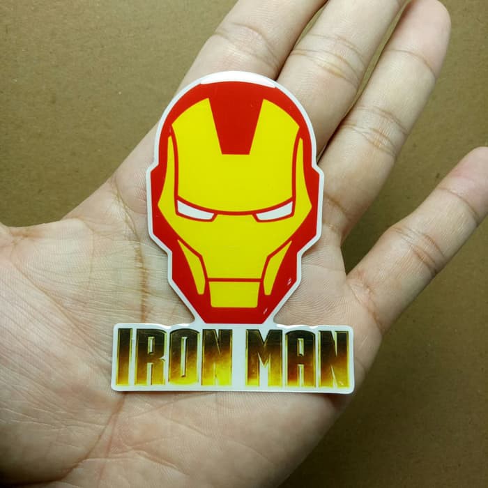

stiker iron man
