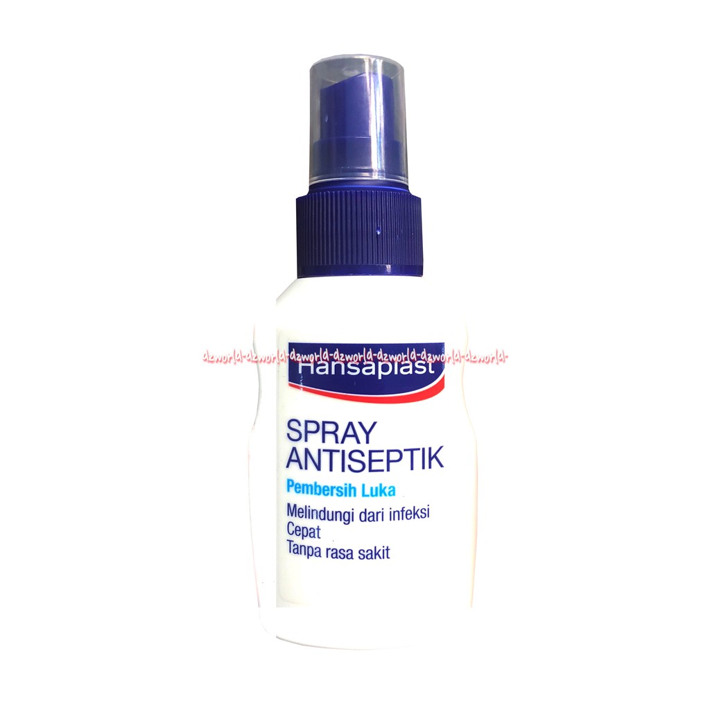 Hansaplast Spray Antiseptik 40ml Pembersih Luka Spray Handsaplas Tanpa Rasa Sakit Spray Antiseptik untuk luka Han Saplast Sprai