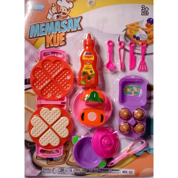 ARSYA_TOYS 5 Mainan Memasak KUE MK 02