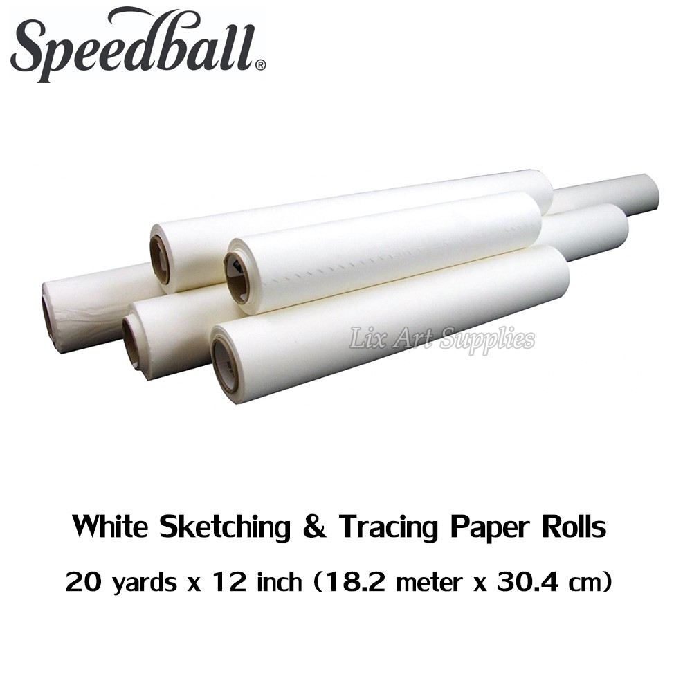 Bienfang White Sketching & Tracing Paper Roll 20 yards x 12inch wide Shopee Indonesia