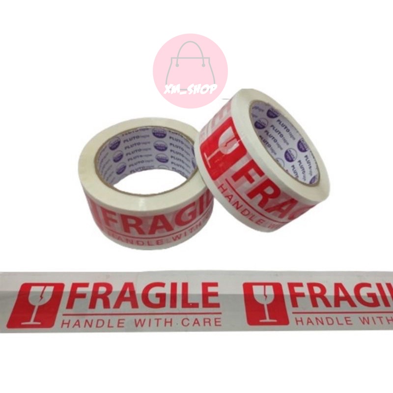 LAKBAN FRAGILE HANDLE WITH CARE 45MM*72YARD LAKBAN FRAGILE