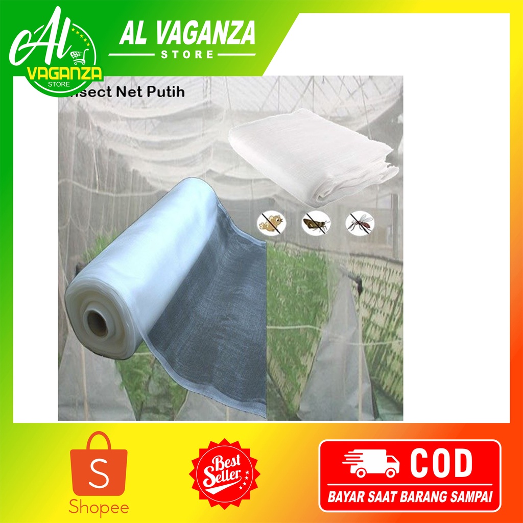 Insect Net Screen Jaring Penghalang Serangga - Lebar 3m Mesh 40