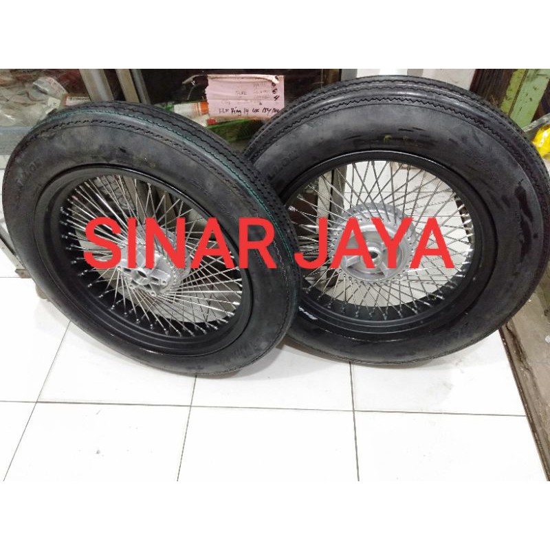 Velg jari seribu japstyle custom ban 350 400 atau 450 classic basis scorpio vix byson tiger dll