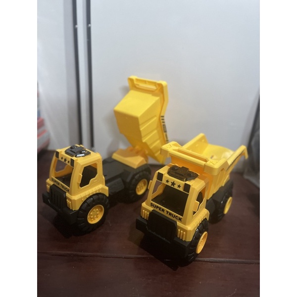 Mainan Truck Bak pasir Dump truck Ak89 Molen AK86 Beko Excavator Ak88 Tangki Ak87 Pemadam AK91