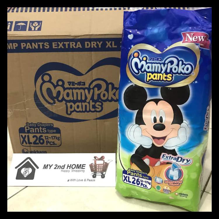 MAMYPOKO PANTS ( CELANA ) EXTRA DRY XL ISI 26 / MAMY POKO EXTRA DRY